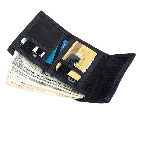 Compact Outdoor Tri-Fold EDC Card Holder