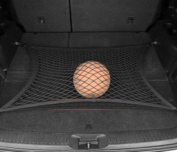 Car Trunk Storage Mesh Net With Non-Slip Elastic Fastening