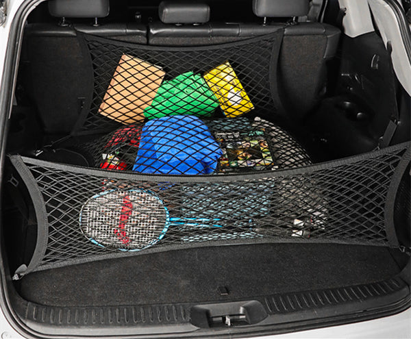 Car Trunk Storage Mesh Net With Non-Slip Elastic Fastening – GizModern