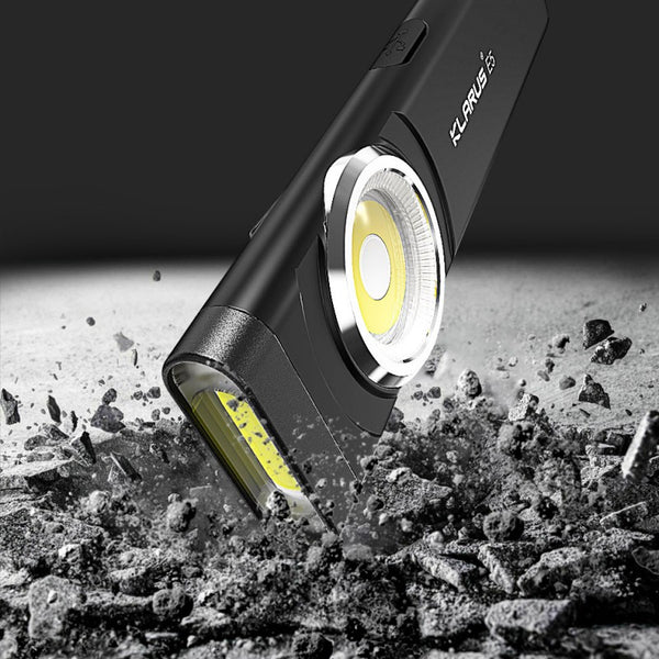Compact And Portable High-Intensity Dual Light Source EDC Magnetic Flashlight
