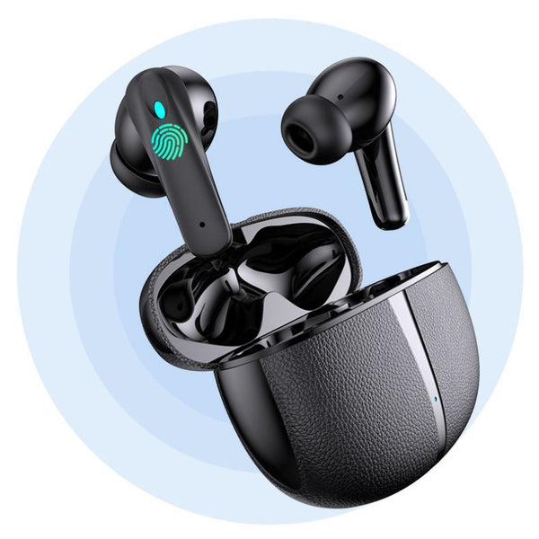 ANC+ENC Dual-Microphone Noise-Canceling Bluetooth Earphones