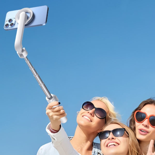 Magnetic Phone Holder Tripod Selfie Stick