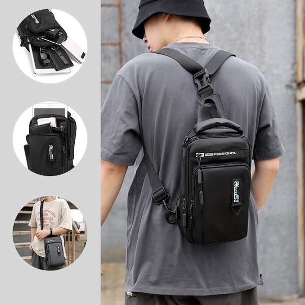Men's Multi-Functional Casual Single-Shoulder Chest Bag