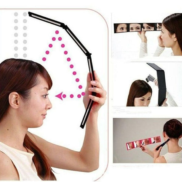 4-Way Self Cut Mirror For Hair Styling And Coloring – GizModern