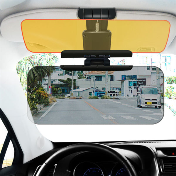 Universal Car Anti-Glare Sun Visor Extender, with Adjustable Angle, for Day  and Night