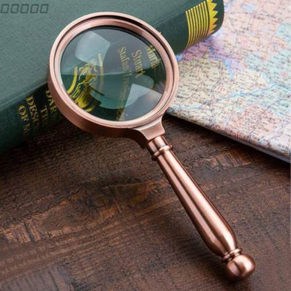10X Magnifying Glass, Ideal for Reading Small Prints, Map, Newspaper, –  GizModern