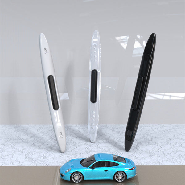 4pcs Car Bumper Protector Strip Universal Car Soft Rubber Front
