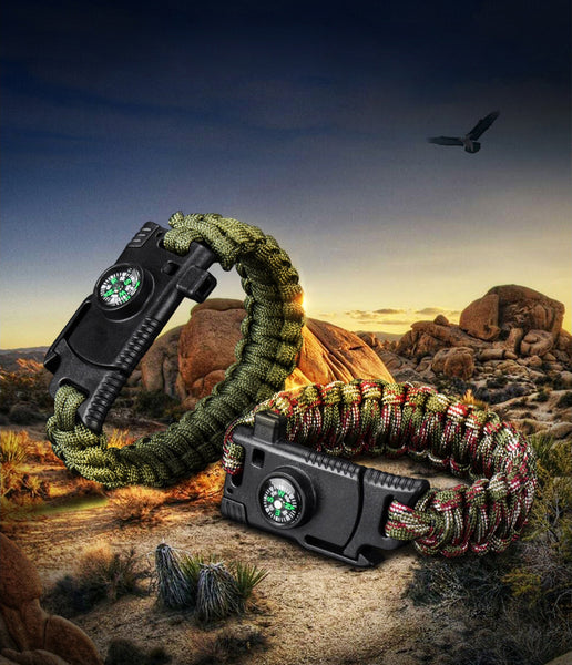 Paracord Survival Bracelet - A Survival Toolbox That You Can Wear on Your  Wrist