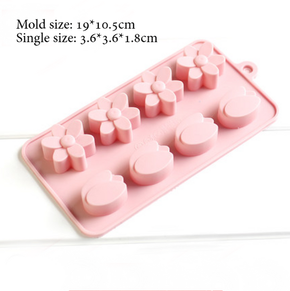 Ice Cube Mold Silicone Cute Animal Ice Cube Mold Abrasive 3d Ice