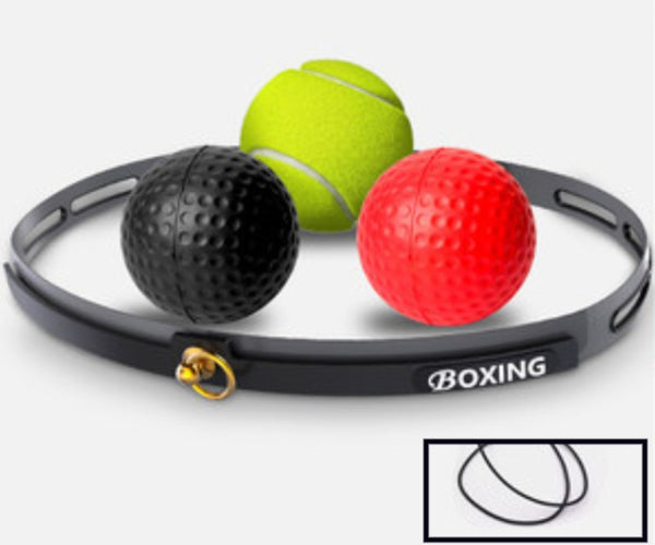 Boxing Reflex Balls with Headband , 3 Balls with 3 Difficulty Levels
