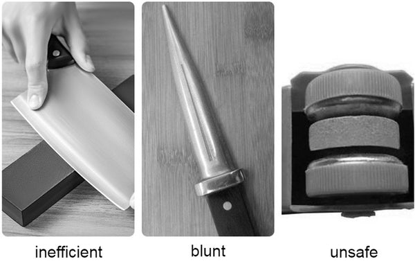 Sharpeners - 10W-Electric Knife Sharpener Multi Functional Motorized Blade  Home Knives Sharpening - Grinder Knives Whetstone Che