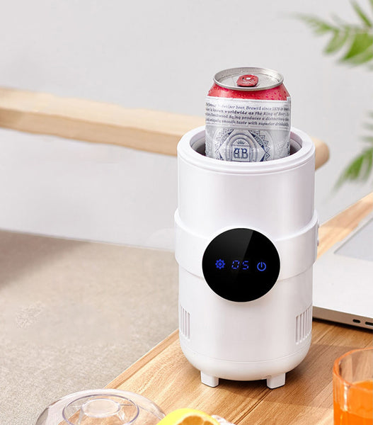 Mini & Portable Electric Beverage Cooling and Heating Cup Holder, 5°C –  GizModern
