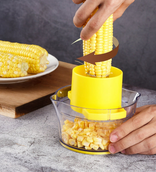 All-In-One Kitchen Tool: Corn Stripper, Potato Peeler & Fruit Grater W –  GizModern