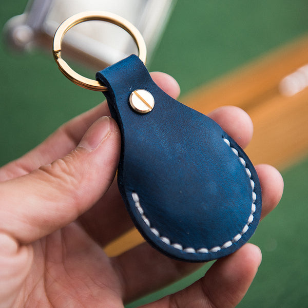 DIY Handmade AirTag Leather Case