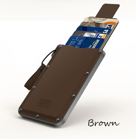 Access All the Essentials with Cascading Pull Tab Leather Wallet