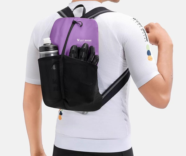 Road Cycling Backpack Portable Hiking Travel Shoulder Bag