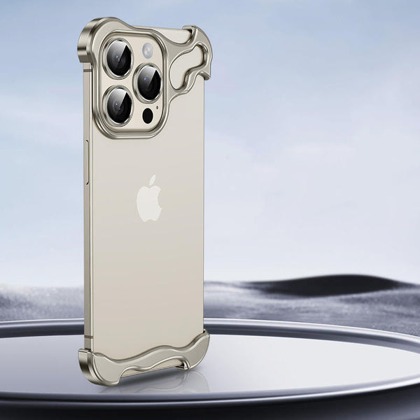 Frameless Aluminum Alloy Phone Case