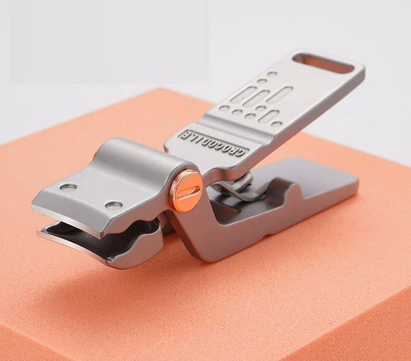 Croc-Inspired Nail Clipper - Big Mouth Stainless Steel