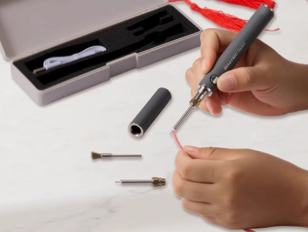 USB Charging Cord Braiding Pen - DIY Handheld Fusing & Cutting Tool