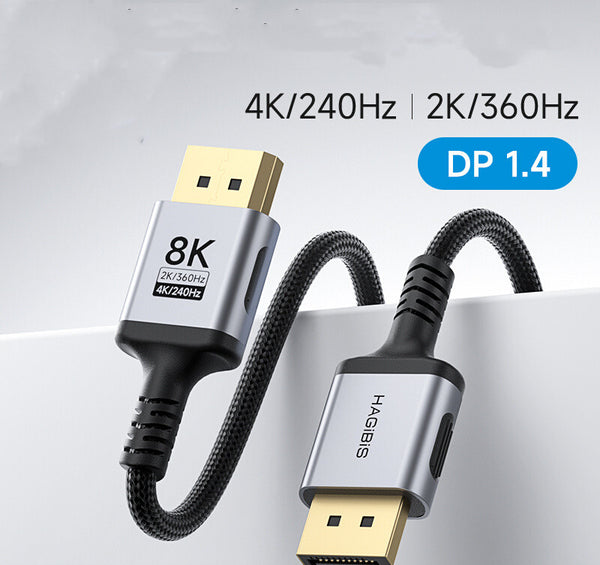 8K Computer Monitor Connection Cable - High Definition