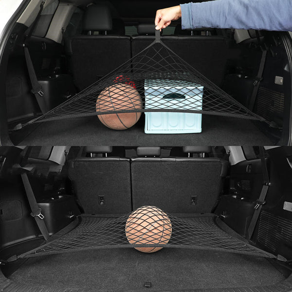 Car Trunk Storage Mesh Net With Non-Slip Elastic Fastening