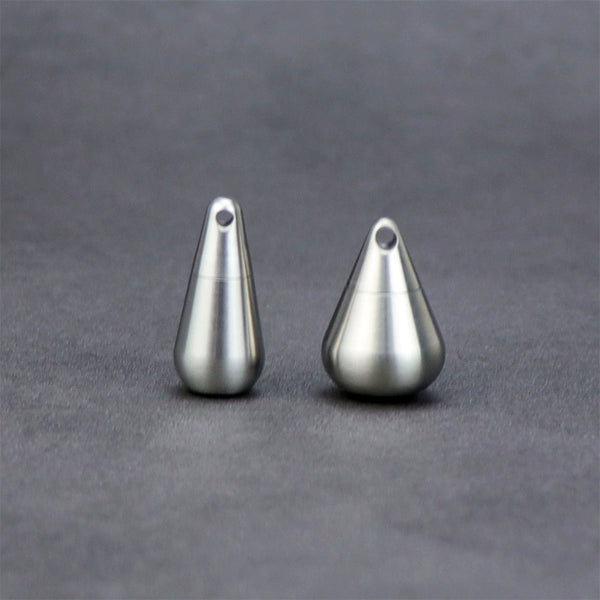 Titanium Droplet Mini Pill Box - Waterproof Travel Case