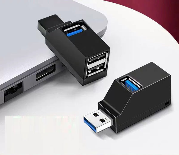 USB 3.0 Hub - Cool Multi-Port Splitter for Laptop and Car