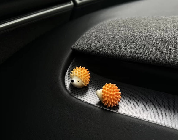 Cute Hedgehog Car Decor - Stress-Relief Dashboard Charm