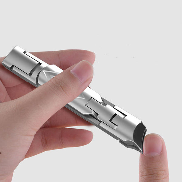 Two-In-One Portable Folding Nail Clippers