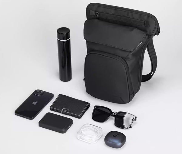 Ride-Thigh Sling Bag: Moto/Cycling Hip Pack Adventure