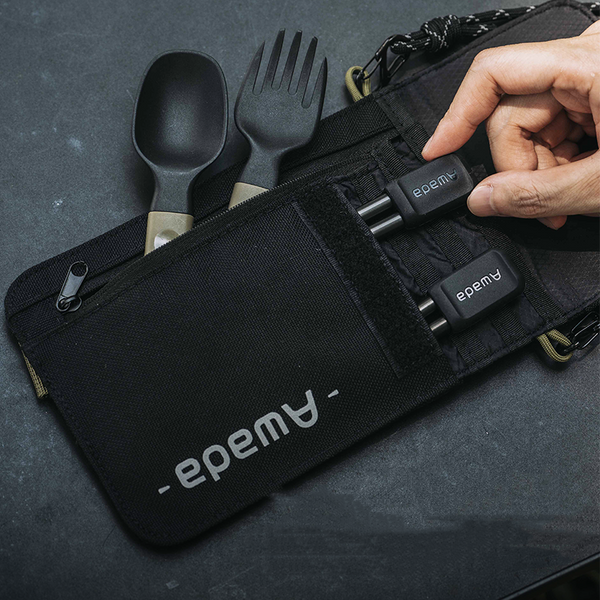 Outdoor Camping Crossbody Cutlery Bag