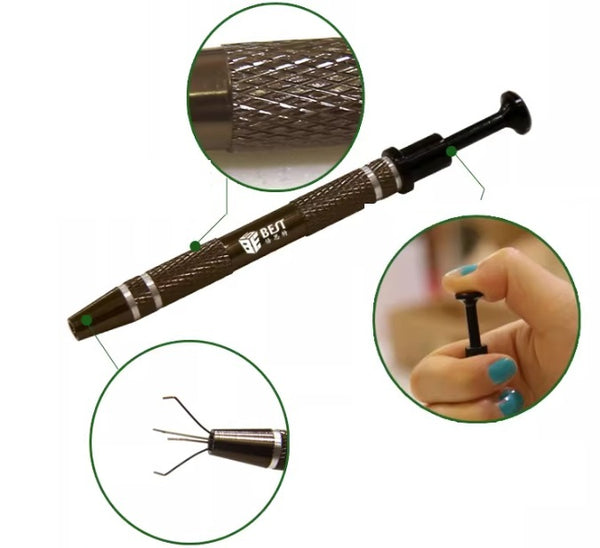 BEST-611 4-Claw IC Chip Grabber – Smart Parts Picker