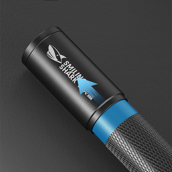 Pen Clip Design Retractable Zoomable Super Bright Flashlight