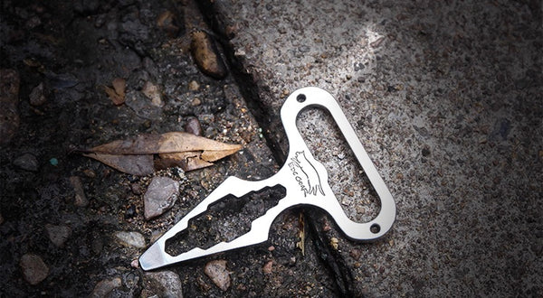 EDC Multi-Tool Keyring: Outdoor Hex Wrench & Screwdriver Gadget