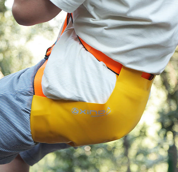 Harness Absailing Rock Climbing Abseiling Safety Harness With PVC Buttock Pocket – GizModern