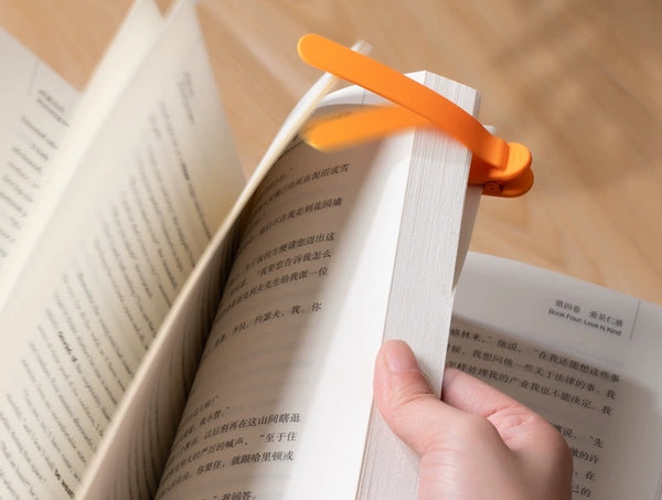 Duckbill Auto-Tracking Bookmark - Creative Soft Reading Clip