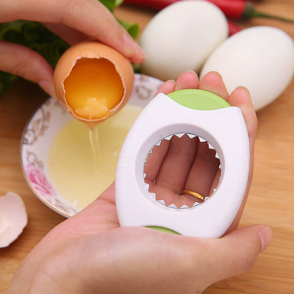 Egg Shell Cracker - Fun Kitchen Egg Opener Clip
