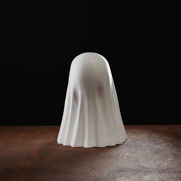Funny Middle-Finger Ghost Ornament: Cute, Creative Desk Decor Gift