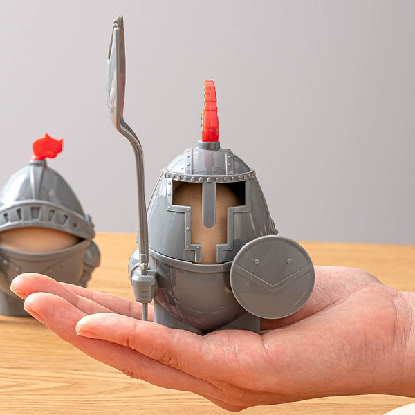 Creative Soldier Knight Egg Cup - Detachable Children's Breakfast Holder