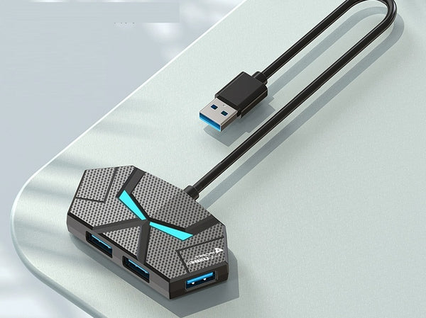 Super Cool USB3.0 HUB: 4/7-Port Fast-Charge Desktop Magic Dock