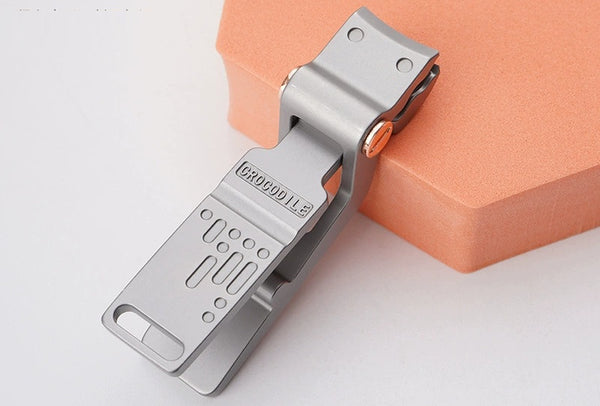 Croc-Inspired Nail Clipper - Big Mouth Stainless Steel