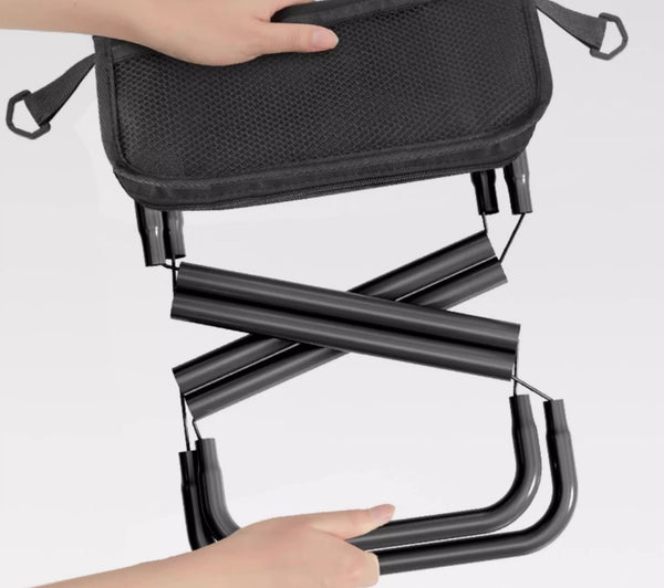 Pocket Throne Folding Stool – Queue-Killing, Fishing-Saving, Train-Riding Magic Seat