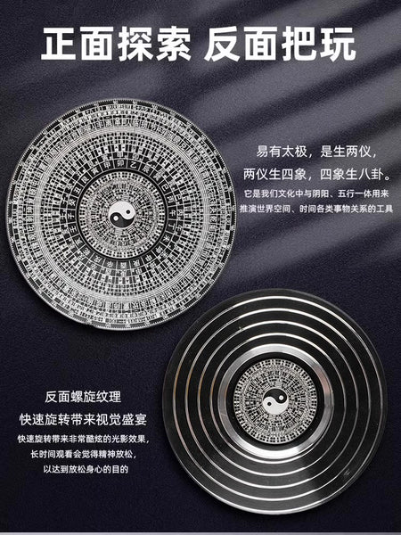 Mystic Tai Chi Bagua Compass Fidget Spinner - Premium EDC Stress Relief