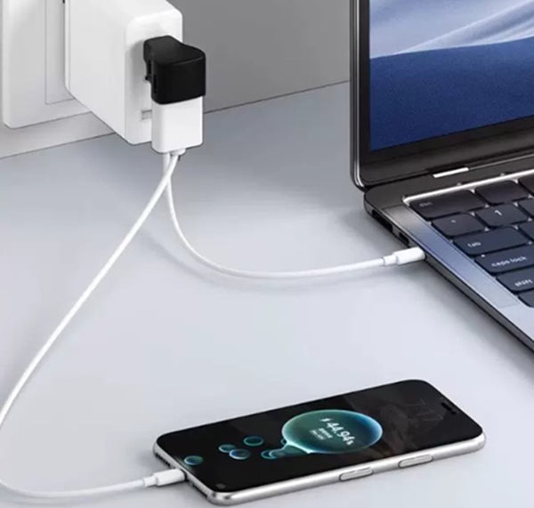 2-in-1 USB-C OTG Adapter for Steam Deck & Tablet - Fast Charge + Data + Display