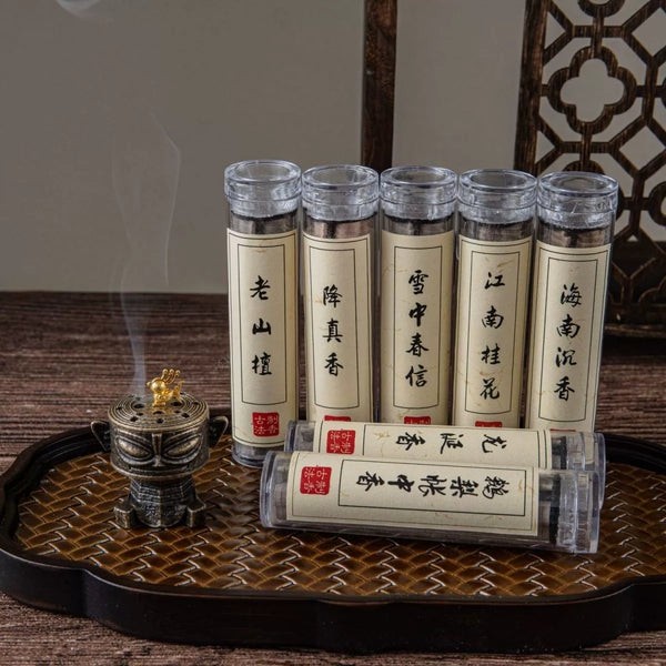 Sanxingdui Creative Incense Burner - Lucky Cloud Mini Hollow Aromatherapy Ornament