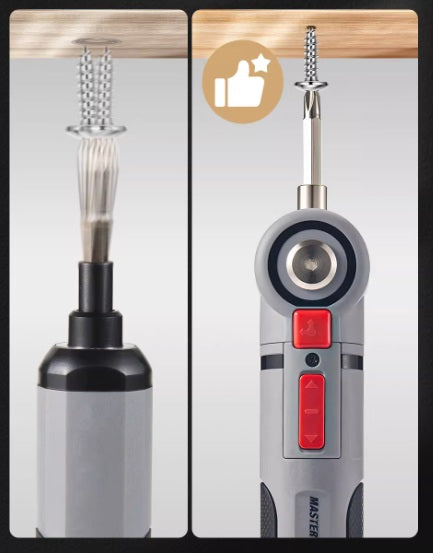 Angle-Smart Mini Cordless Electric Screwdriver Kit – Power Up Anywhere