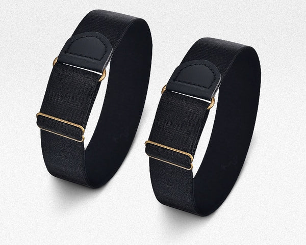Shirt Cuff Holders: Elastic Non-Slip Arm Bands for Suits