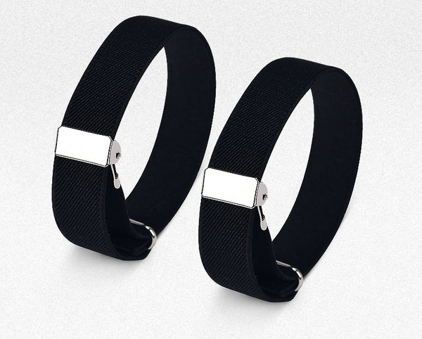 Shirt Cuff Holders: Elastic Non-Slip Arm Bands for Suits