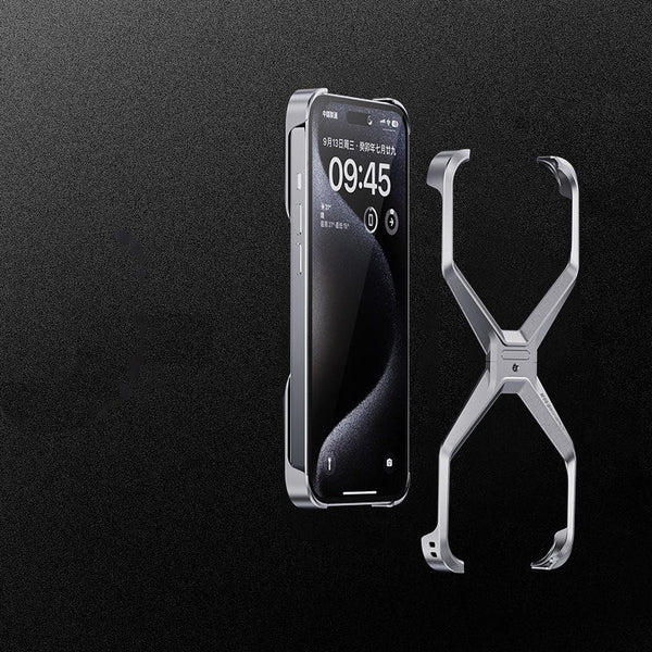 iPhone 15 Metal Creative Drone-Shaped Phone Case