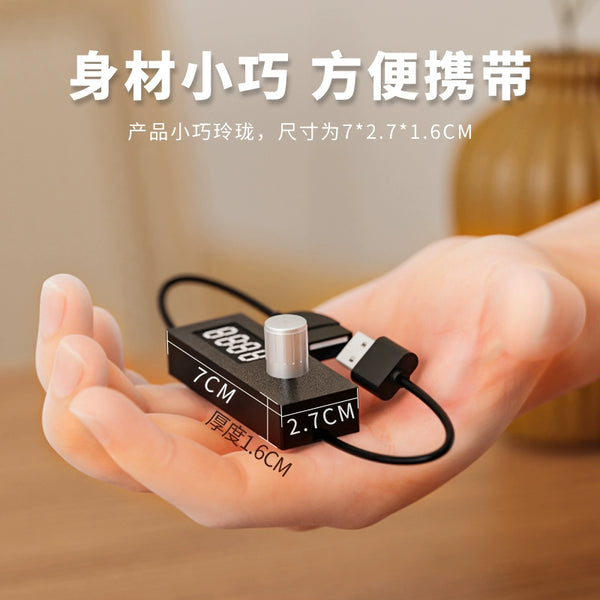 Mini USB 24H Auto-Off Timer: Fun Countdown Switch for Smart Control